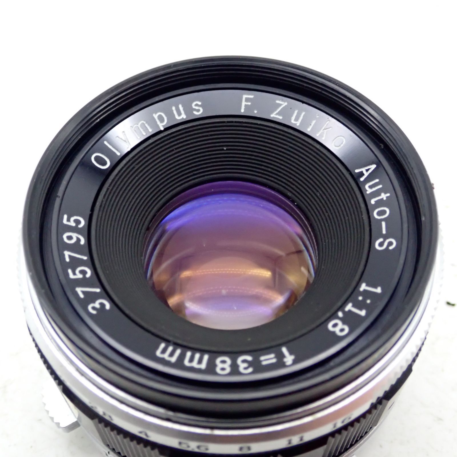 美品 OLYMPUS Pen F 一眼レフイルムカメラ 220929 外付け露出計付き F