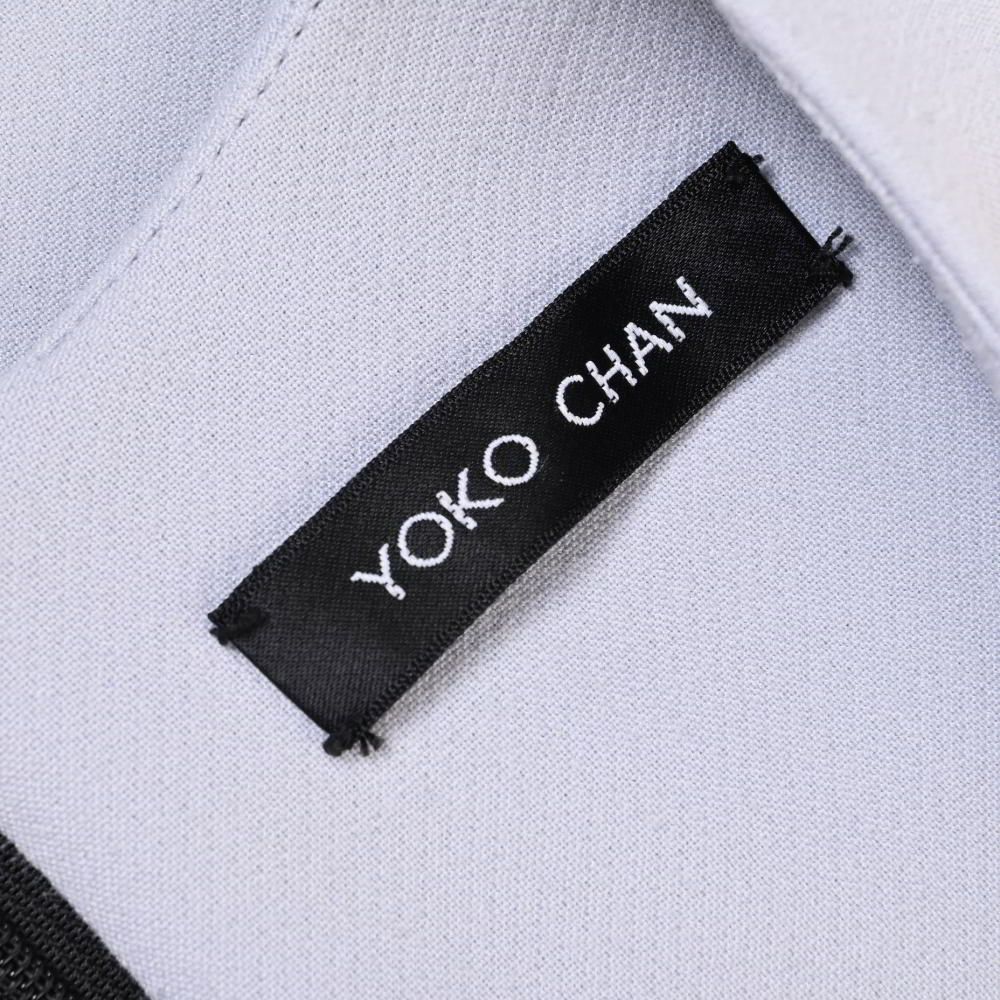 YOKO CHAN スリットネック ノースリーブ ワンピース - メルカリ