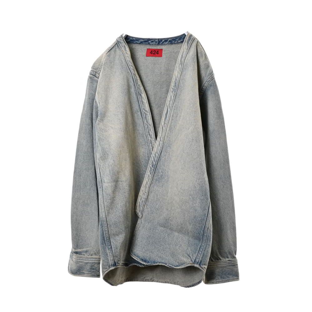 424 - FourTwoFour on Fairfax KIMONO デニム ジャケット - メルカリ