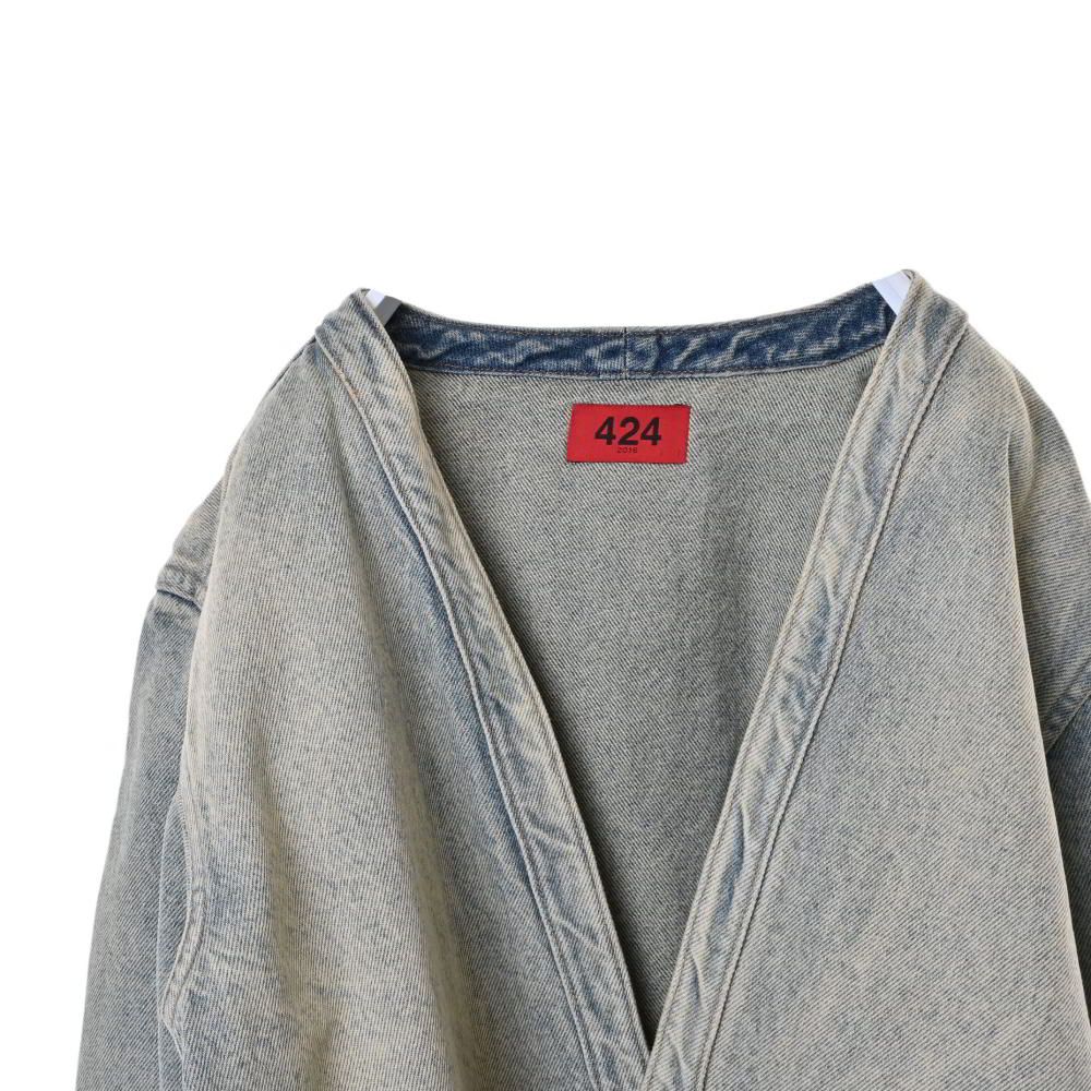 424 - FourTwoFour on Fairfax KIMONO デニム ジャケット - メルカリ