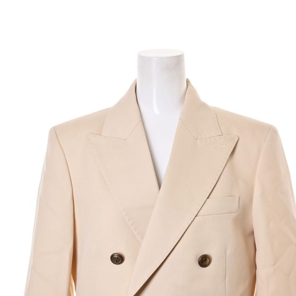 AMI Alexandre Mattiussi ウール ダブル ブレステッド ジャケット AMI Alexandre Mattiussi ウール ダブル ブレステッド ジャケット