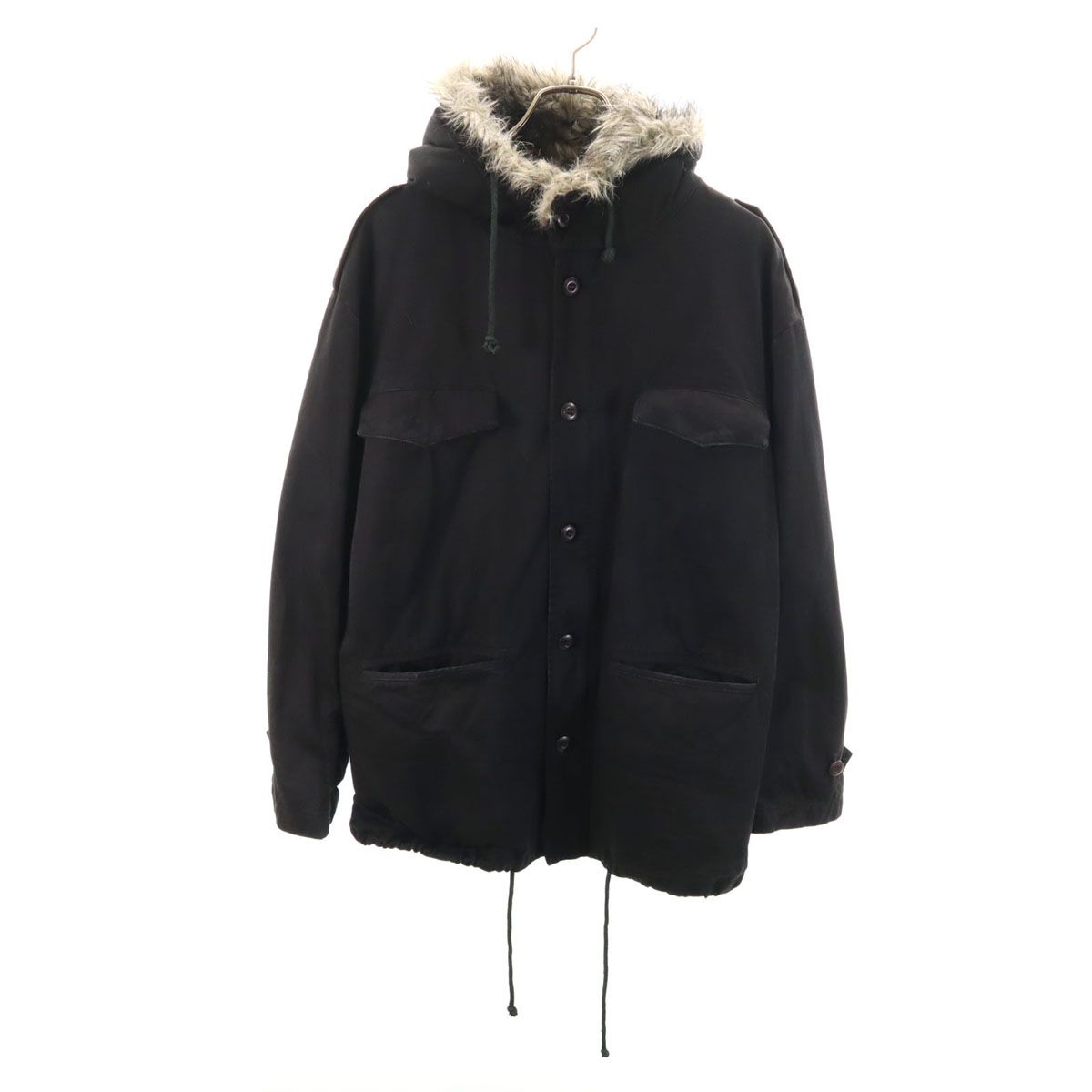 SWAGGER スワッガー ミリタリージャケット L ブラック モッズ メンズ