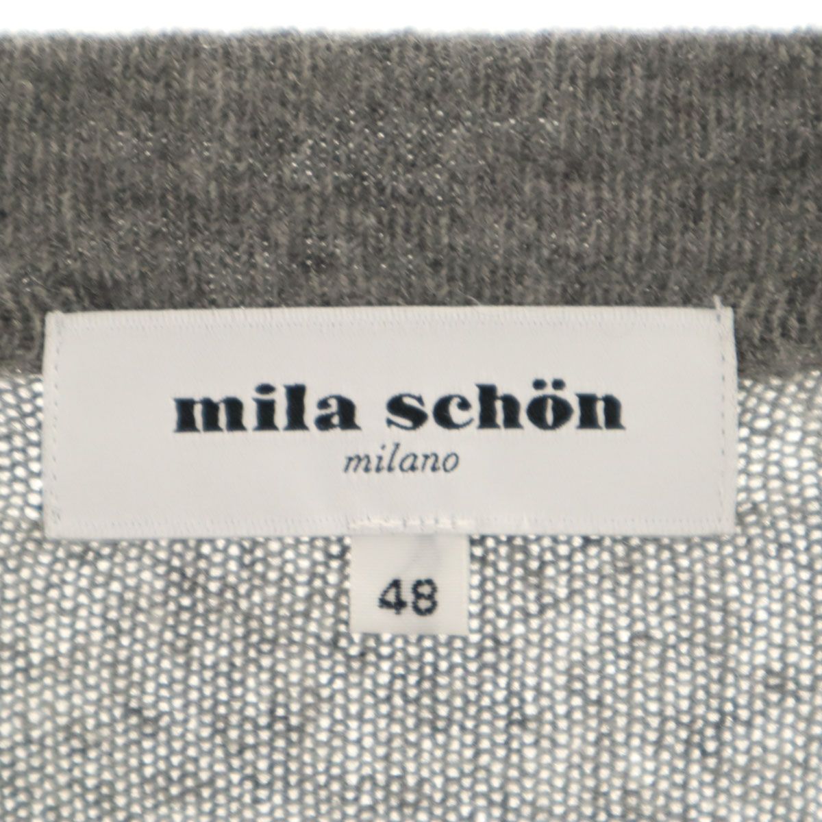 mila schon ミラショーン 日本製 カシミア100％ 長袖 ニット 