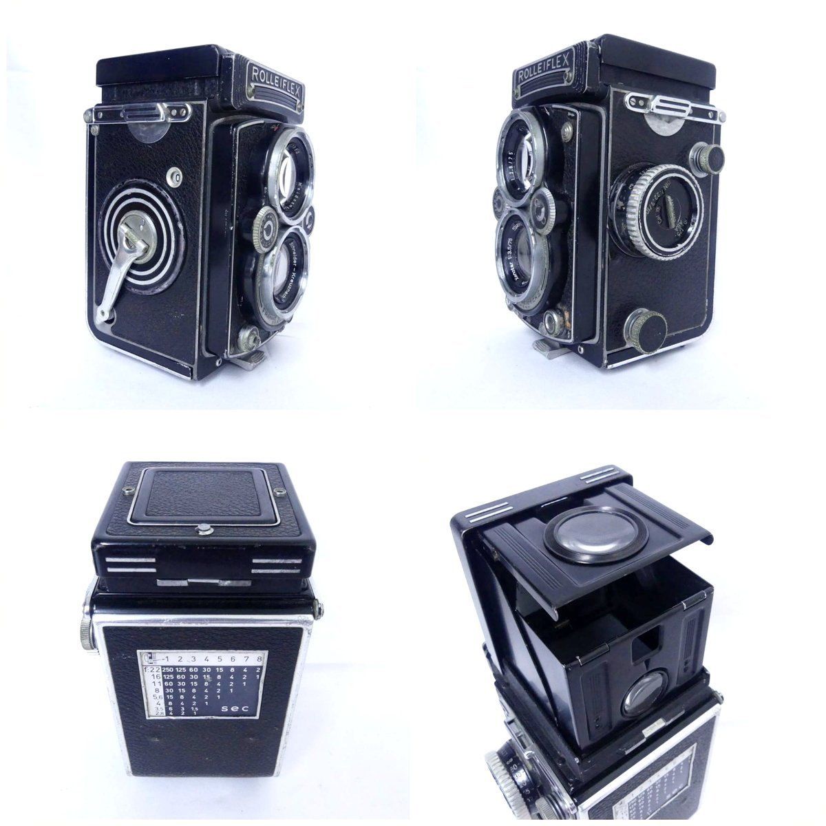 ROLLEIFLEX ローライフレックス Heidosmat f2.8 75mm Xenotar f3.5