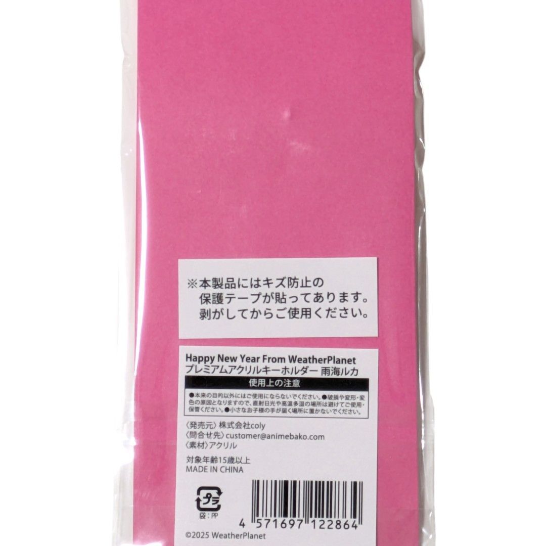 送料無料 24時間以内発送 新品 雨海ルカ プレミアムアクリル
