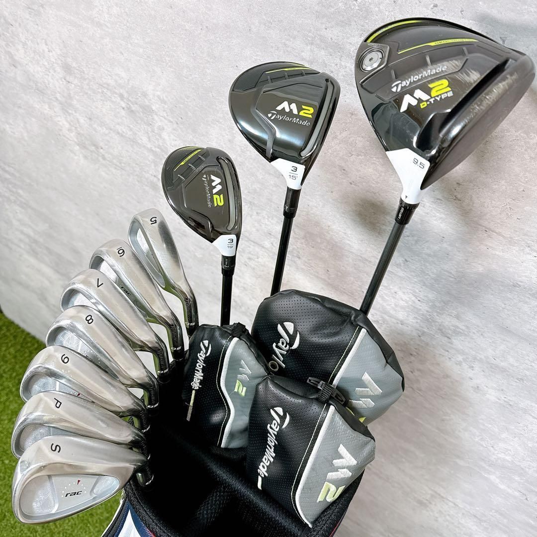 ゴルフクラブセット メンズ テーラーメイド M2 クラブセット 【K457