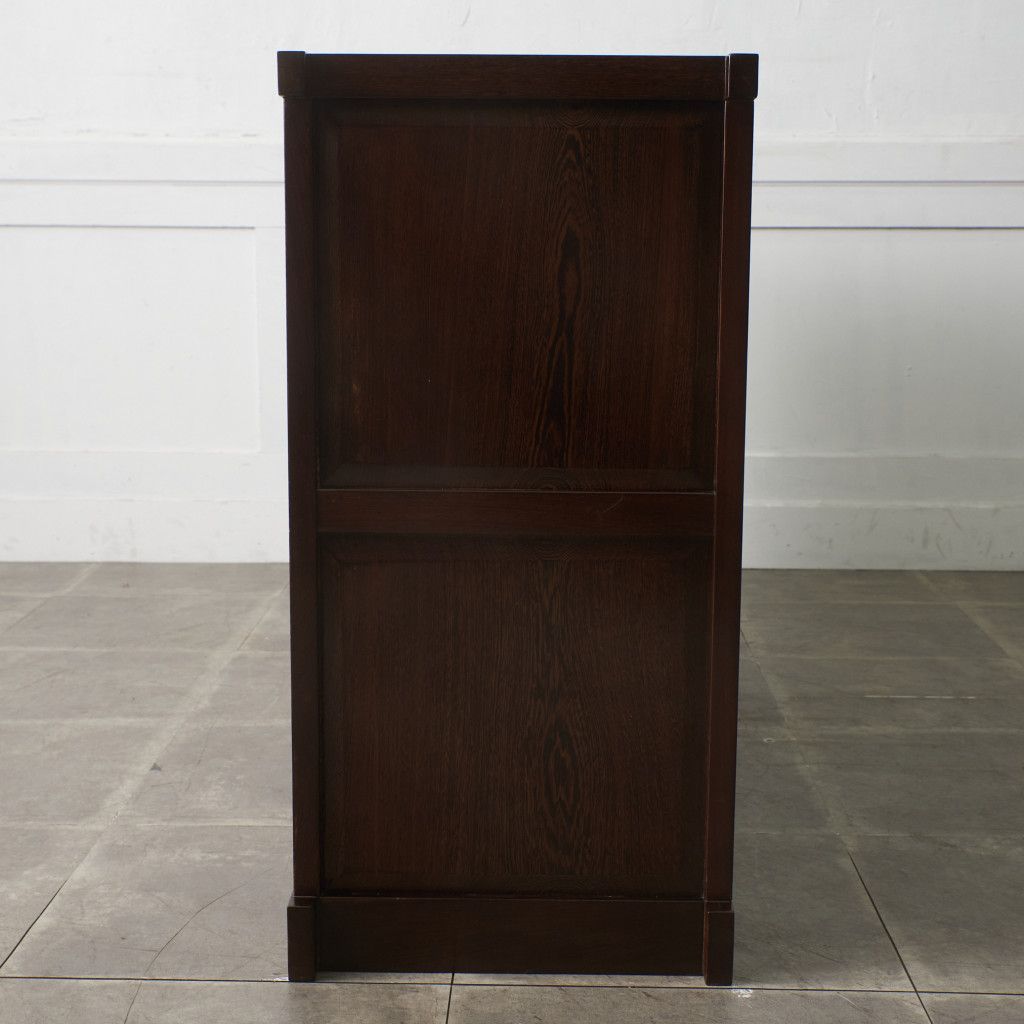 鉄刀木 タガヤサン 水屋箪笥 サイドボード 茶箪笥 引き戸 食器棚