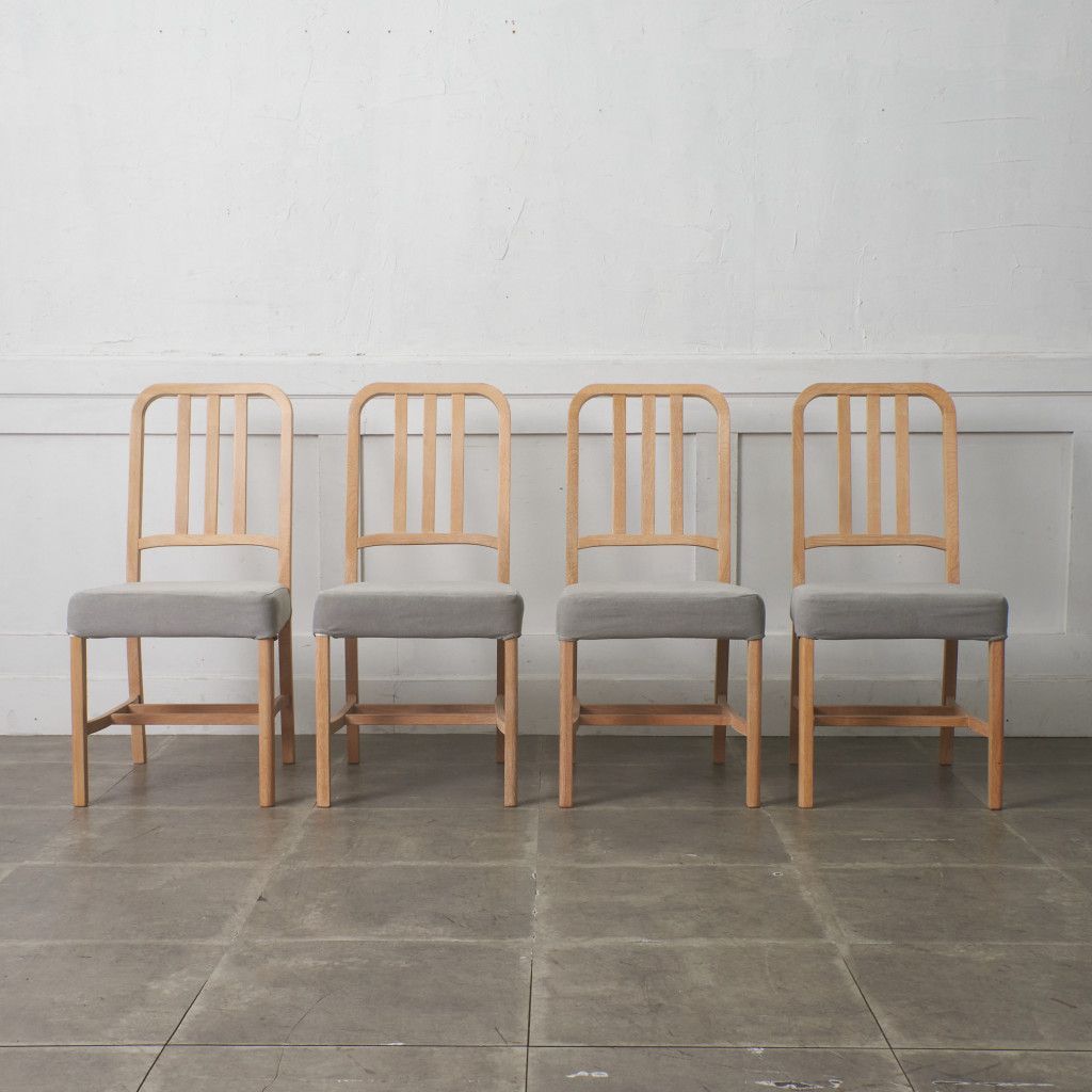 4脚セット アクタス ILMA チェア オーク 木製 ダイニングチェア 食卓