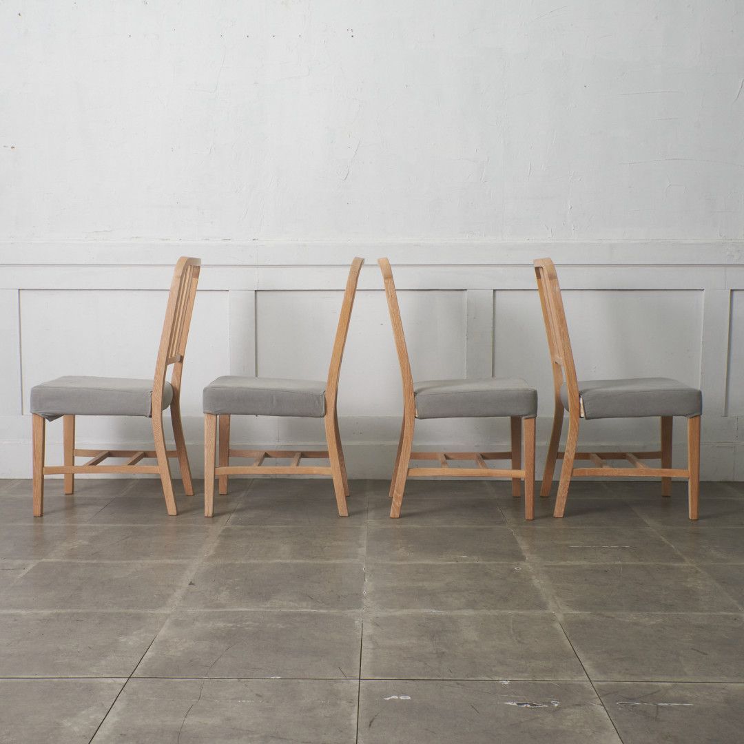 4脚セット アクタス ILMA チェア オーク 木製 ダイニングチェア 食卓