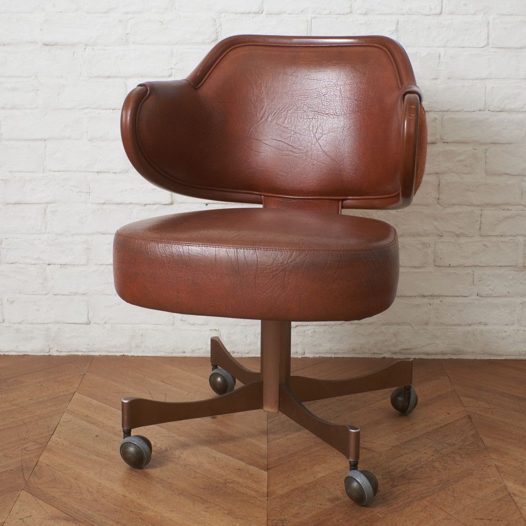 アメリカ Gasser ヴィンテージ デスクチェア 回転 チェア 椅子