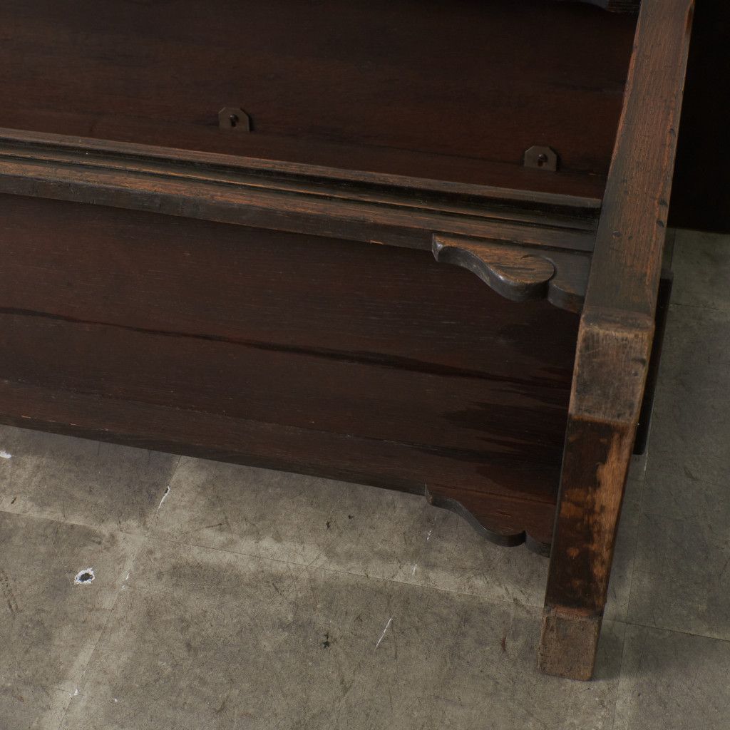 オランダ 民芸家具 サイドボード オーク 無垢材 サイドテーブル 飾り台