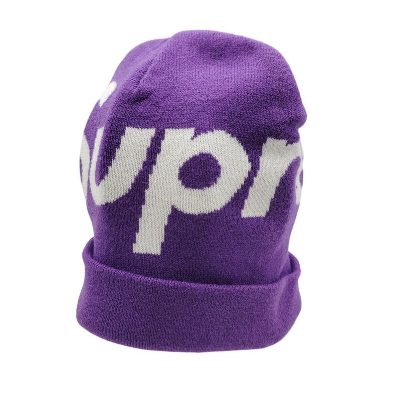 中古品】Supreme シュプリーム BIG LOGO BEANIE ビッグ ロゴ ビーニー