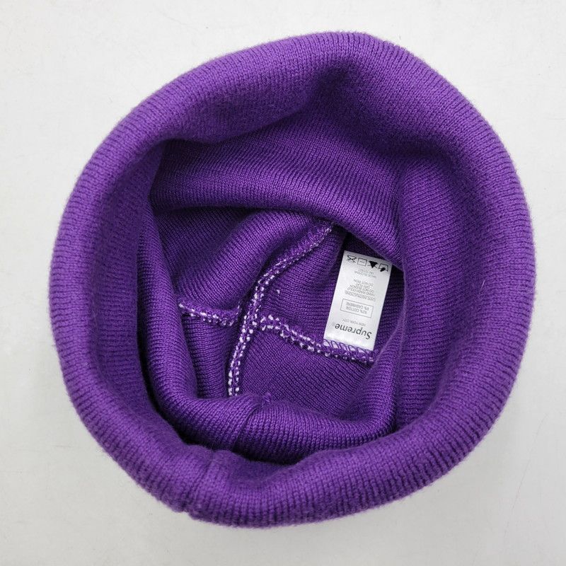 【中古品】Supreme シュプリーム BIG LOGO BEANIE ビッグ ロゴ ビーニー ニット帽 帽子 【185-260223-as-19-izu】