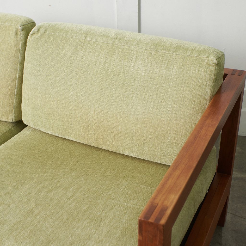 スキャンティーク SCANTEAK チーク 無垢材 2人掛け ソファ 2シーター