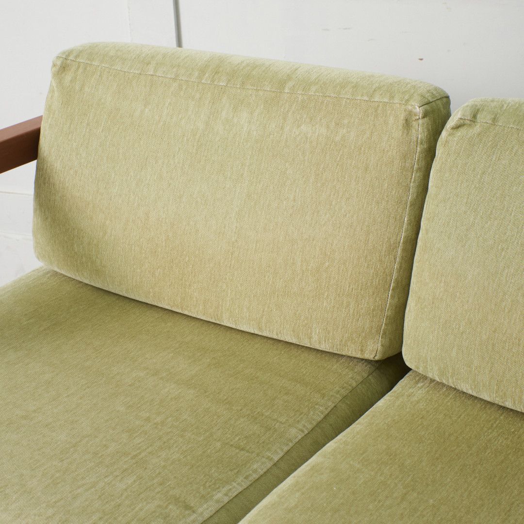 スキャンティーク SCANTEAK チーク 無垢材 2人掛け ソファ 2シーター