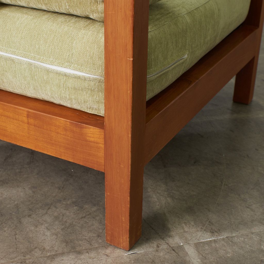 スキャンティーク SCANTEAK チーク 無垢材 2人掛け ソファ 2シーター