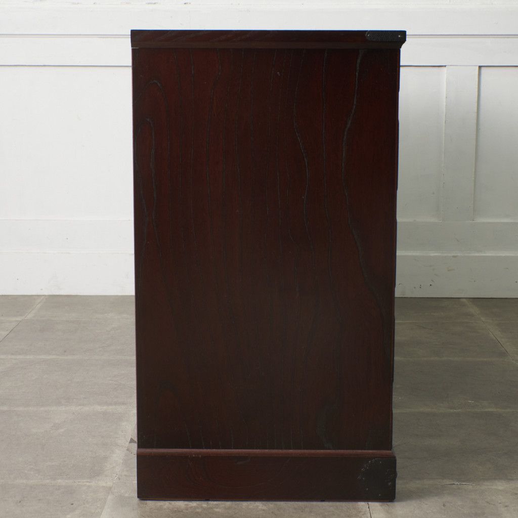 筑後民芸家具 ケヤキ サイドボード 欅 飾り棚 整理タンス キャビネット