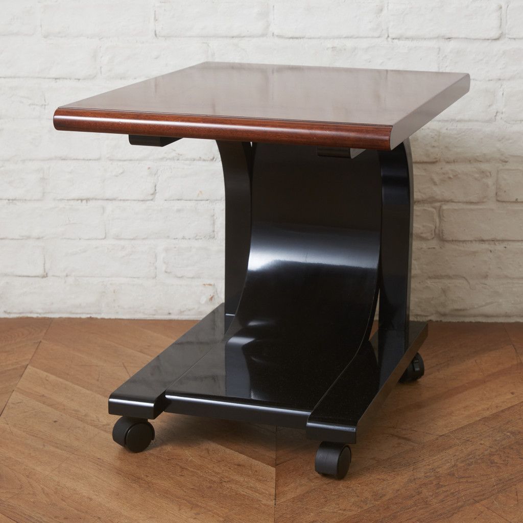 MORISHIGE マレ ムービングテーブル キャスター付き サイドテーブル