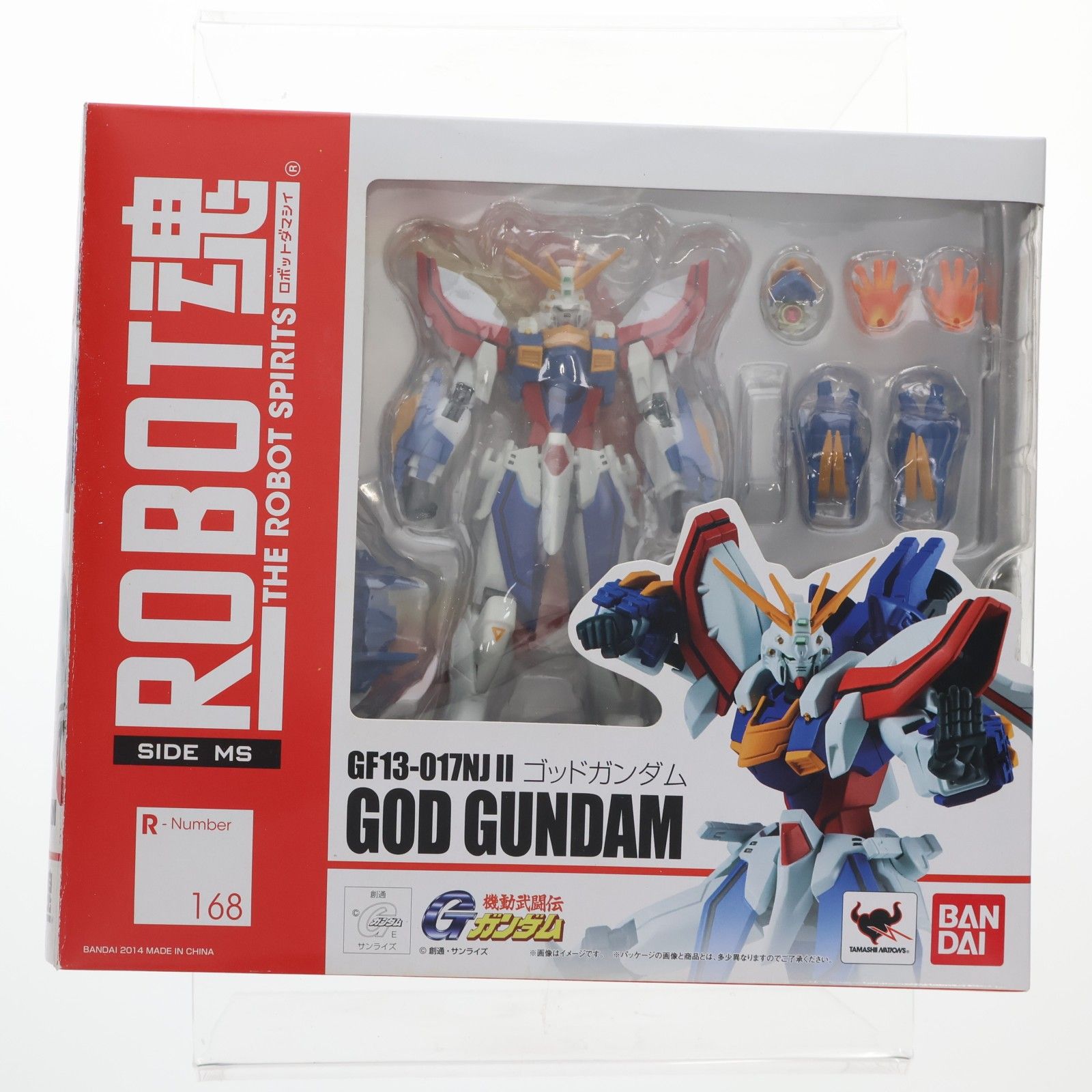 ROBOT魂(SIDE MS) ゴッドガンダム 機動武闘伝Gガンダム 完成品 可動 