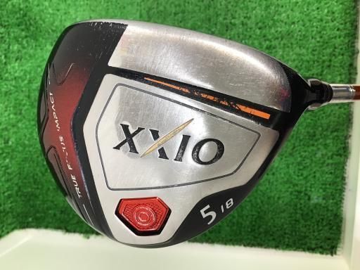 中古】 ダンロップ XXIO(2018) 5W(レッド) フェアウェイウッド FW 純正