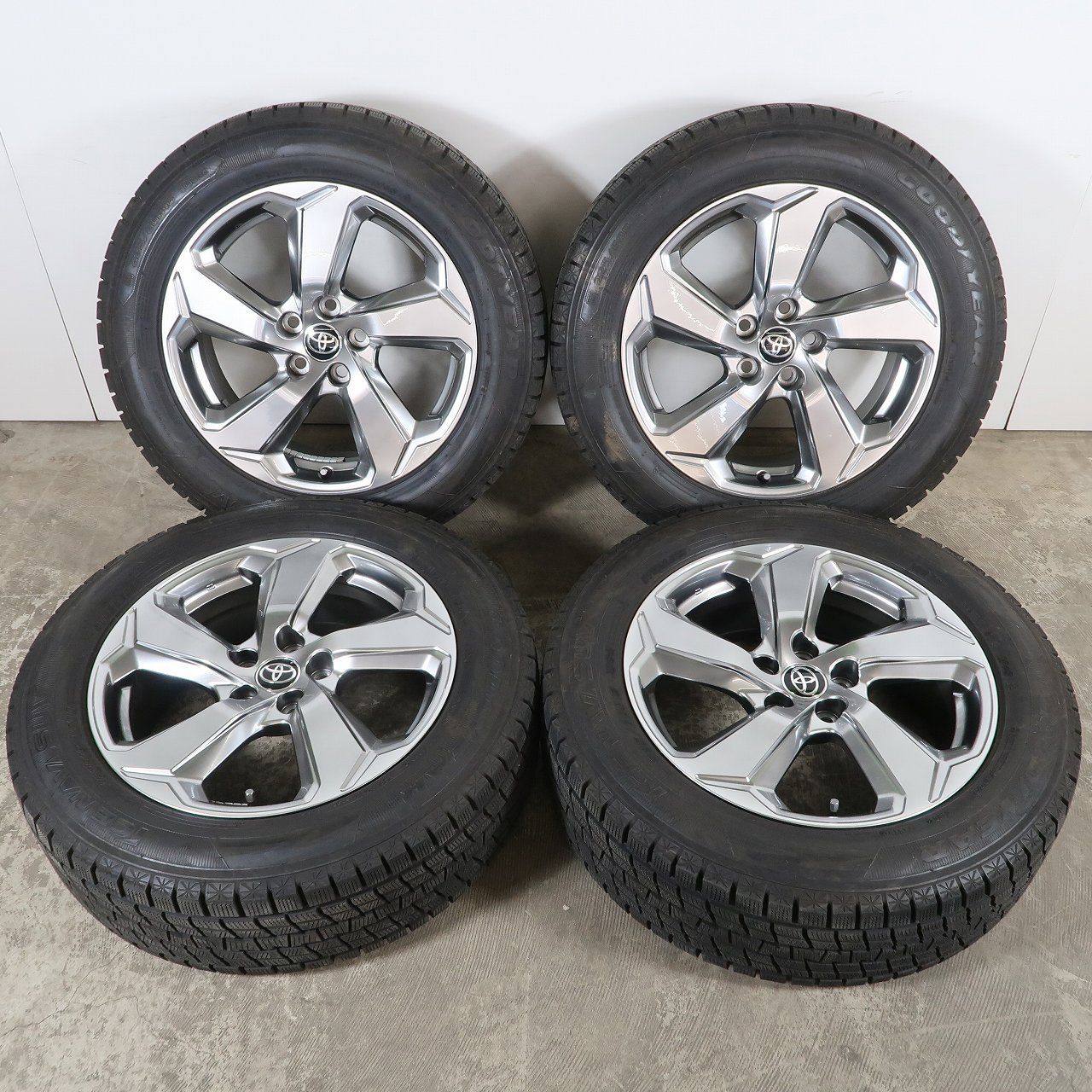 4本 トヨタ RAV4 50系 純正 18インチ ホイール 7J+35 5H PCD114.3