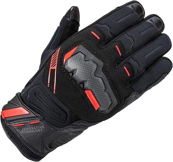 <A9-2>WM [TAICHI] RSタイチ(RS バイク ライディンググローブ RST647 BLACK/RED