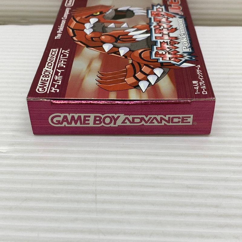 中古品】 GBAソフト ポケットモンスター ルビー ゲームボーイ