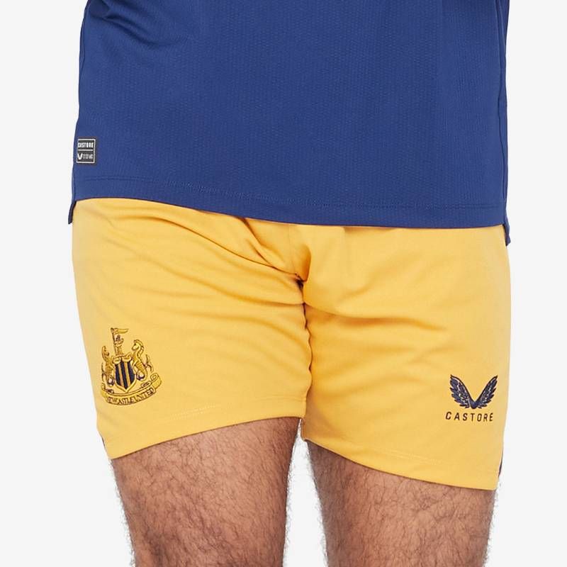 【送料無料・匿名配送】Castore カストレ ニューカッスル 22/23 アウェイ レプリカショーツ パンツ 金（ゴールド） 新品 正規品