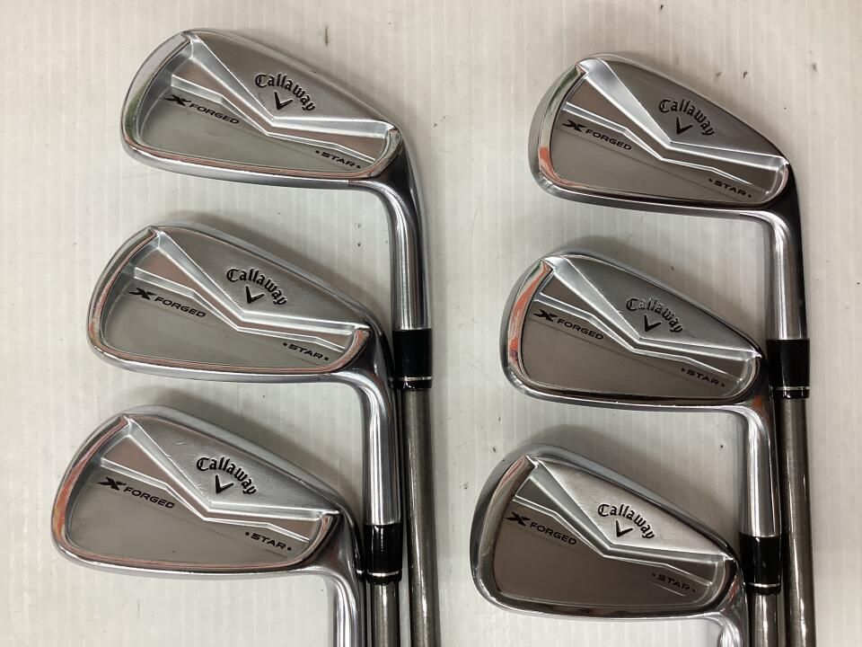 キャロウェイ X FORGED STAR 2024 SteelFiber i70cw Sフレックス