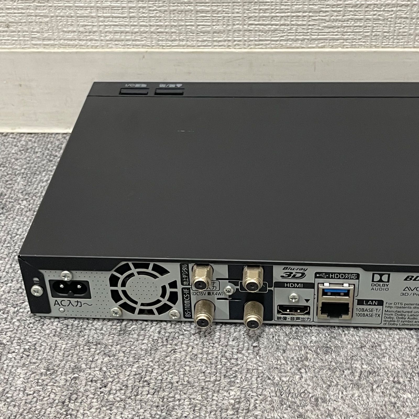 NPA】ジャンク 2018年製 Panasonic パナソニック ブルーレイレコーダー