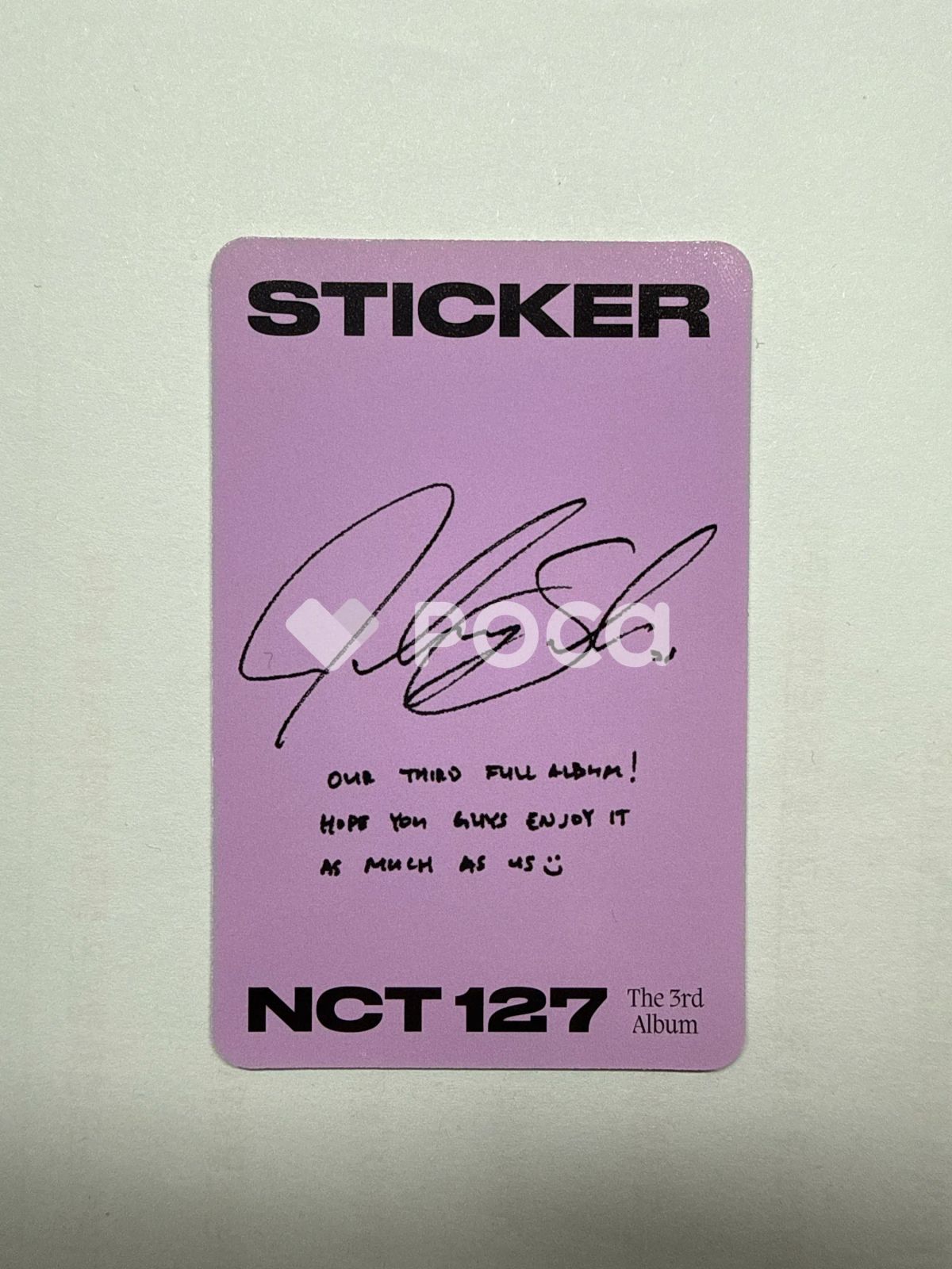 NCT ジャニー Sticker Sticker Ver. - メルカリ