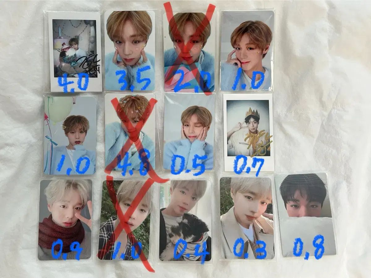 パク・ジフン(PARK JIHOON) 誕生日 トレカ シーグリ シーター トレカ