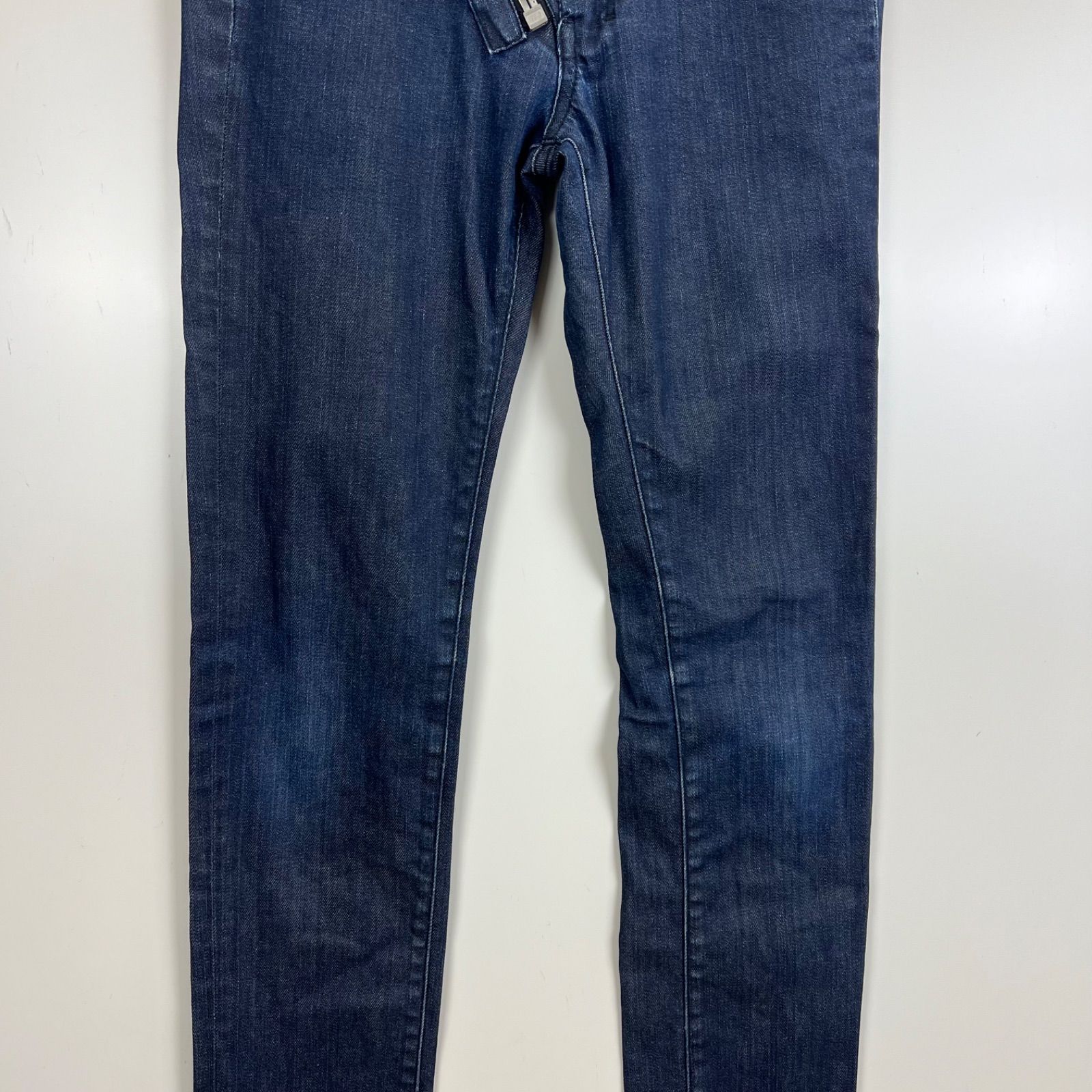 April77 PUNK archive JOHNNY many zip skinny denim pants 27 