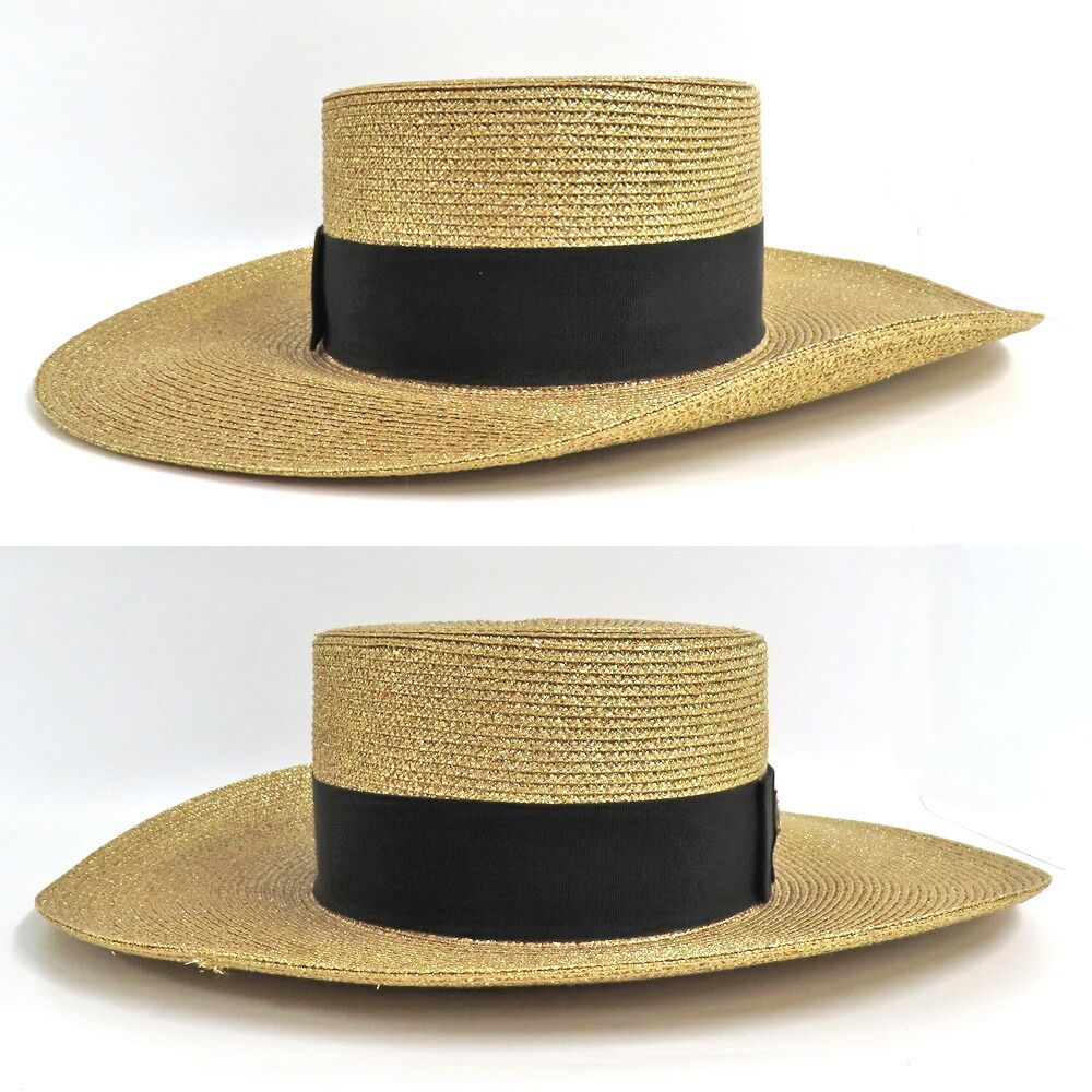 名古屋】グッチ ハット パピエハット Bee ビー 454667 3HA28 Sサイズ