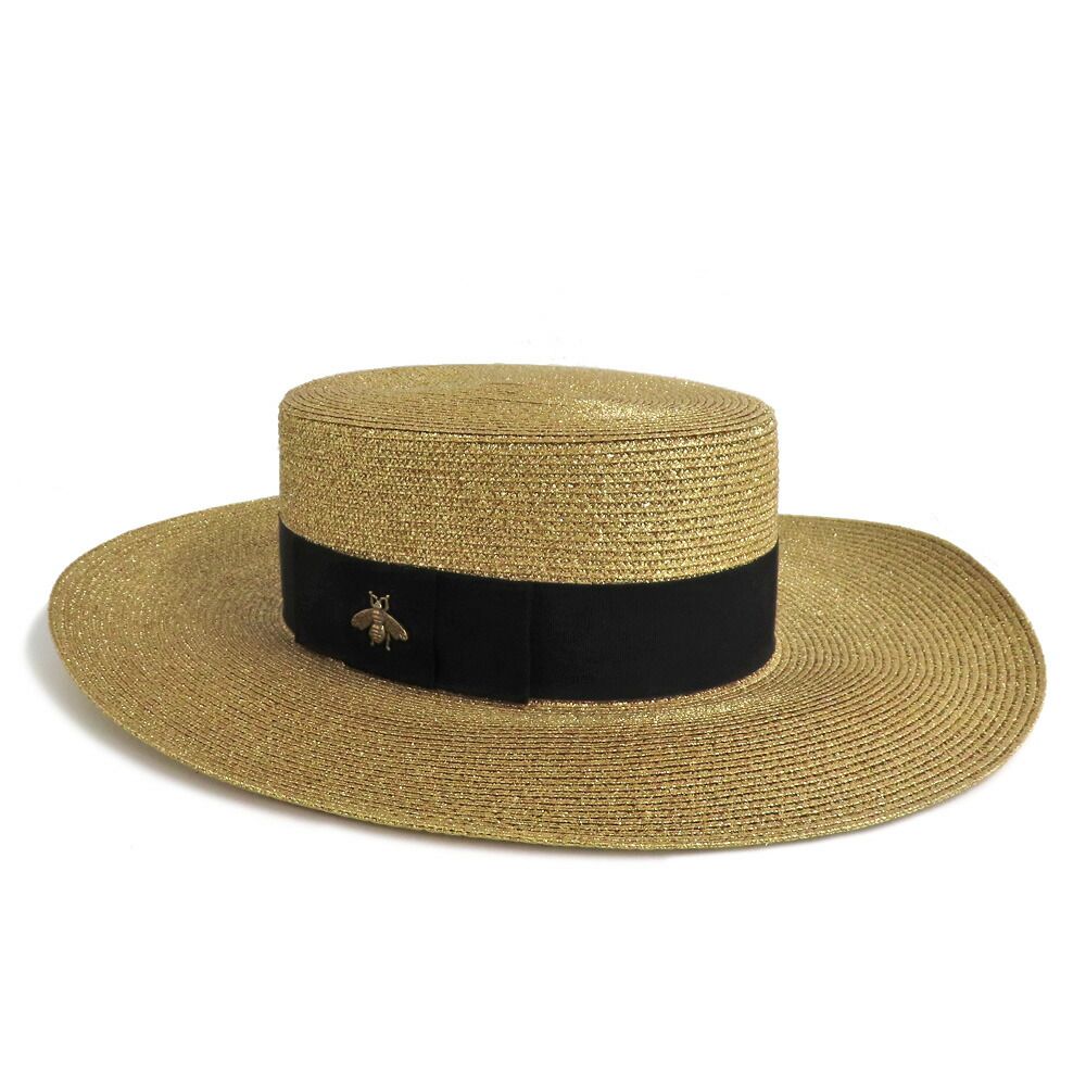 名古屋】グッチ ハット パピエハット Bee ビー 454667 3HA28 Sサイズ