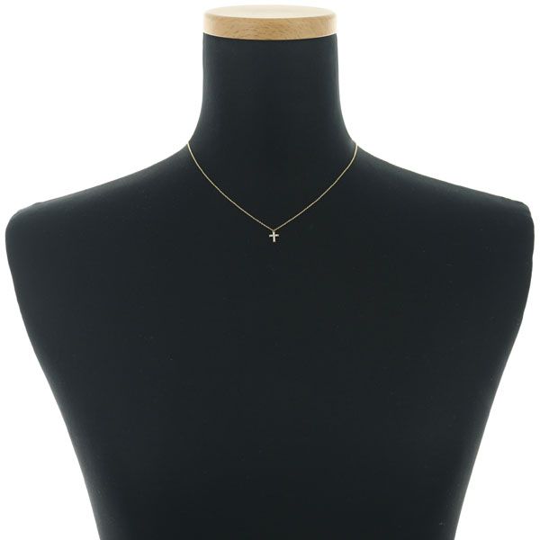 アーカー ネックレス ダイヤ ダイヤモンド クロス K18YG #187962