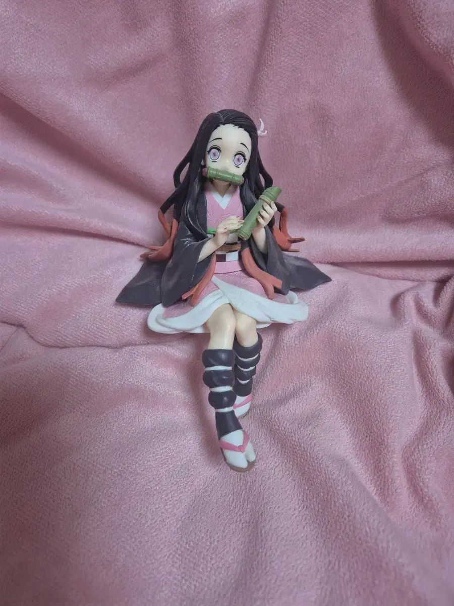 鬼滅の刃 鬼滅の刃 禰豆子 フィギュア ヌードルストッパー ちょこのせ