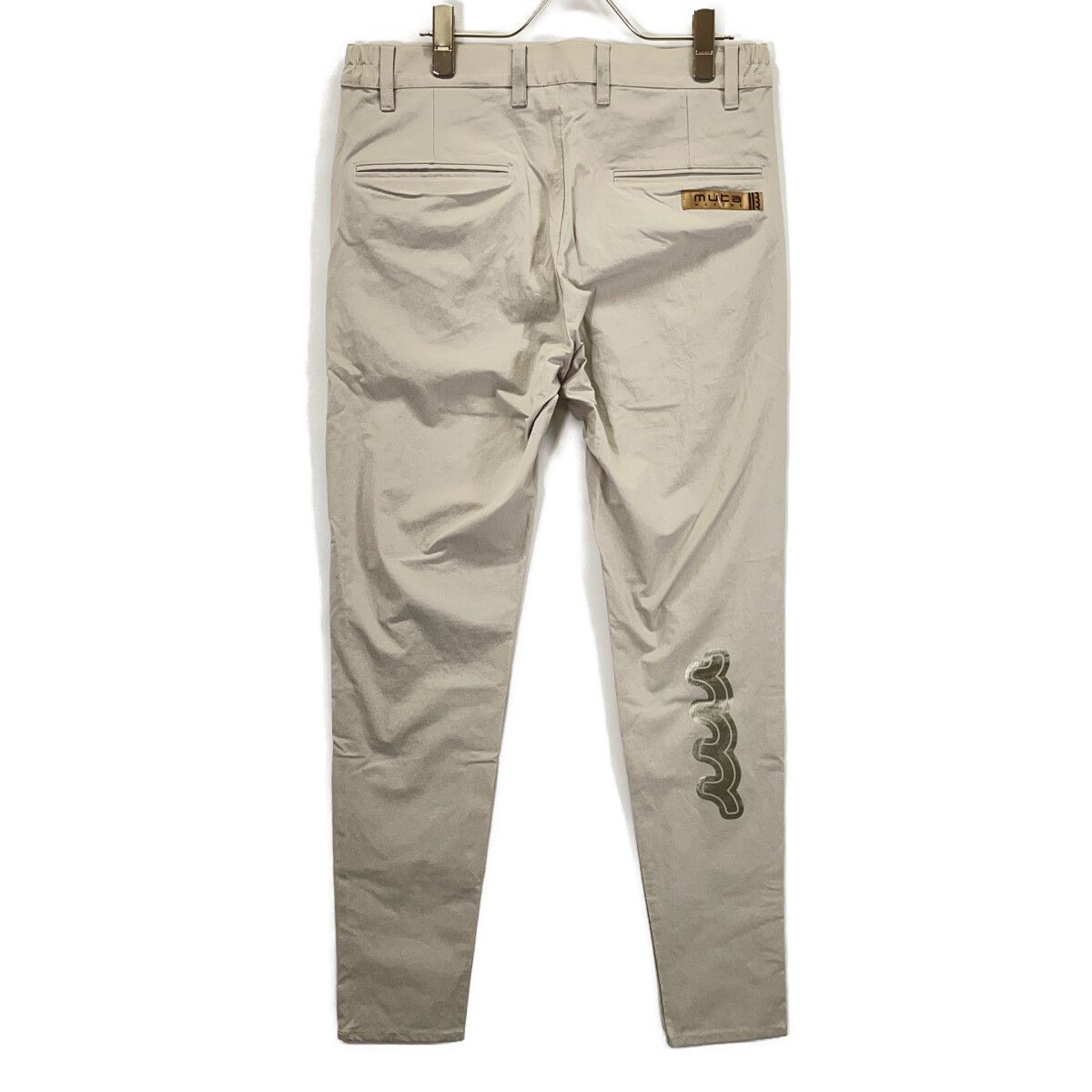 muta ムータ 【ﾑｰﾀﾏﾘﾝ】MMJC444106 ﾗｲﾄｸﾞﾚｰ ｽﾄﾚｯﾁﾅｲﾛﾝ ｽﾗｯｸｽ 4 - メルカリ