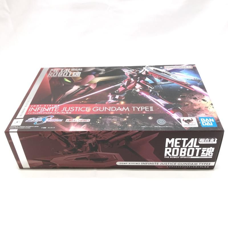 中古】未開封)METAL ROBOT魂 ＜SIDE MS＞ インフィニットジャスティス