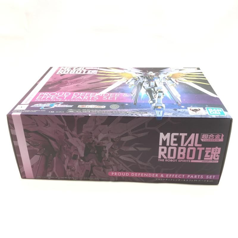 中古】未開封)METAL ROBOT魂 ＜SIDE MS＞ プラウドディフェンダー