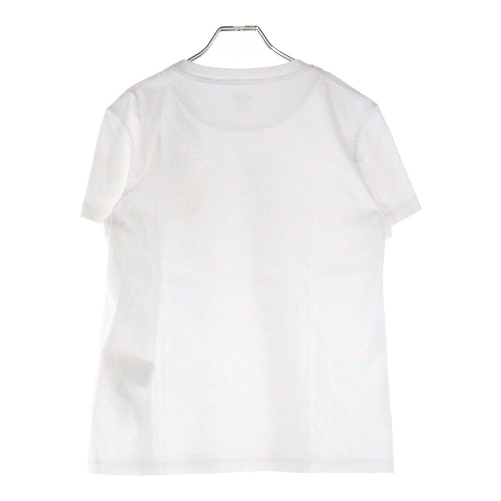 HERMES エルメス カルトゥッシュ 馬具 チェーンプリント クルーネック 半袖Tシャツ カットソー ホワイト レディース 5H4632DC HERMES (エルメス) カルトゥッシュ 馬具 チェーンプリント クルー
