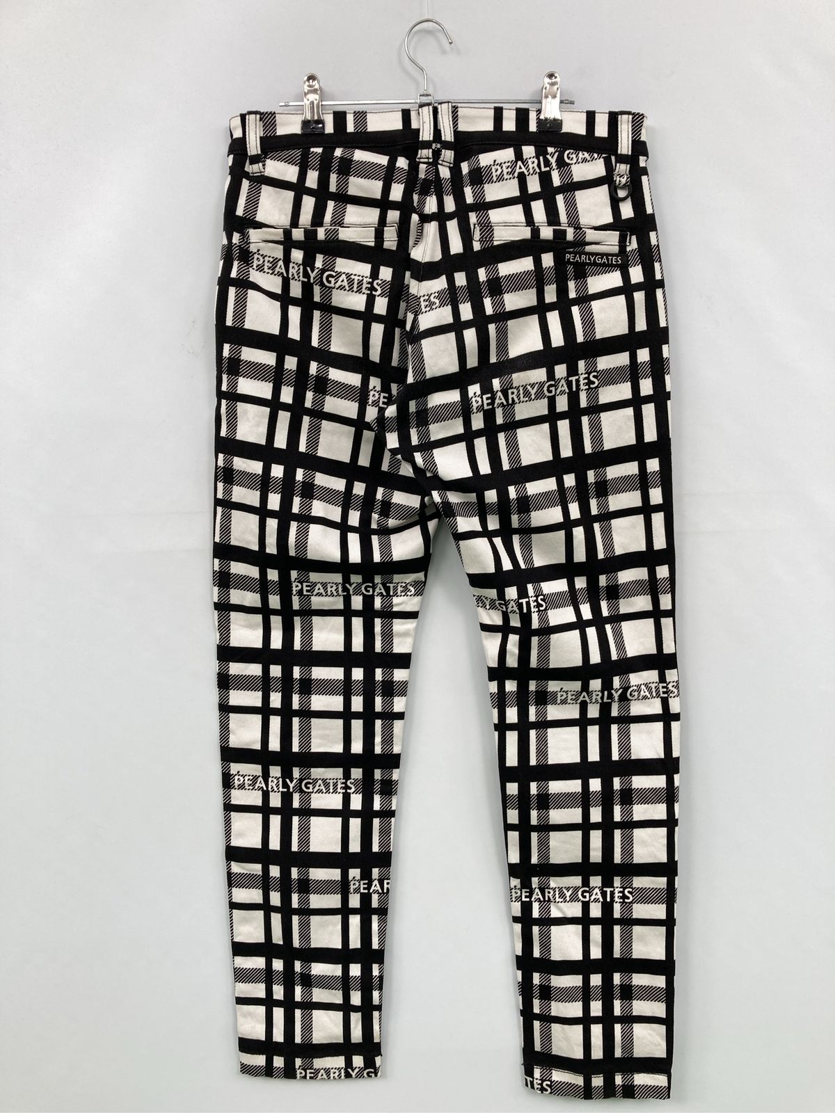 PEARLY GATES パーリーゲイツ チノパンツ 4 ブラック フルレングス