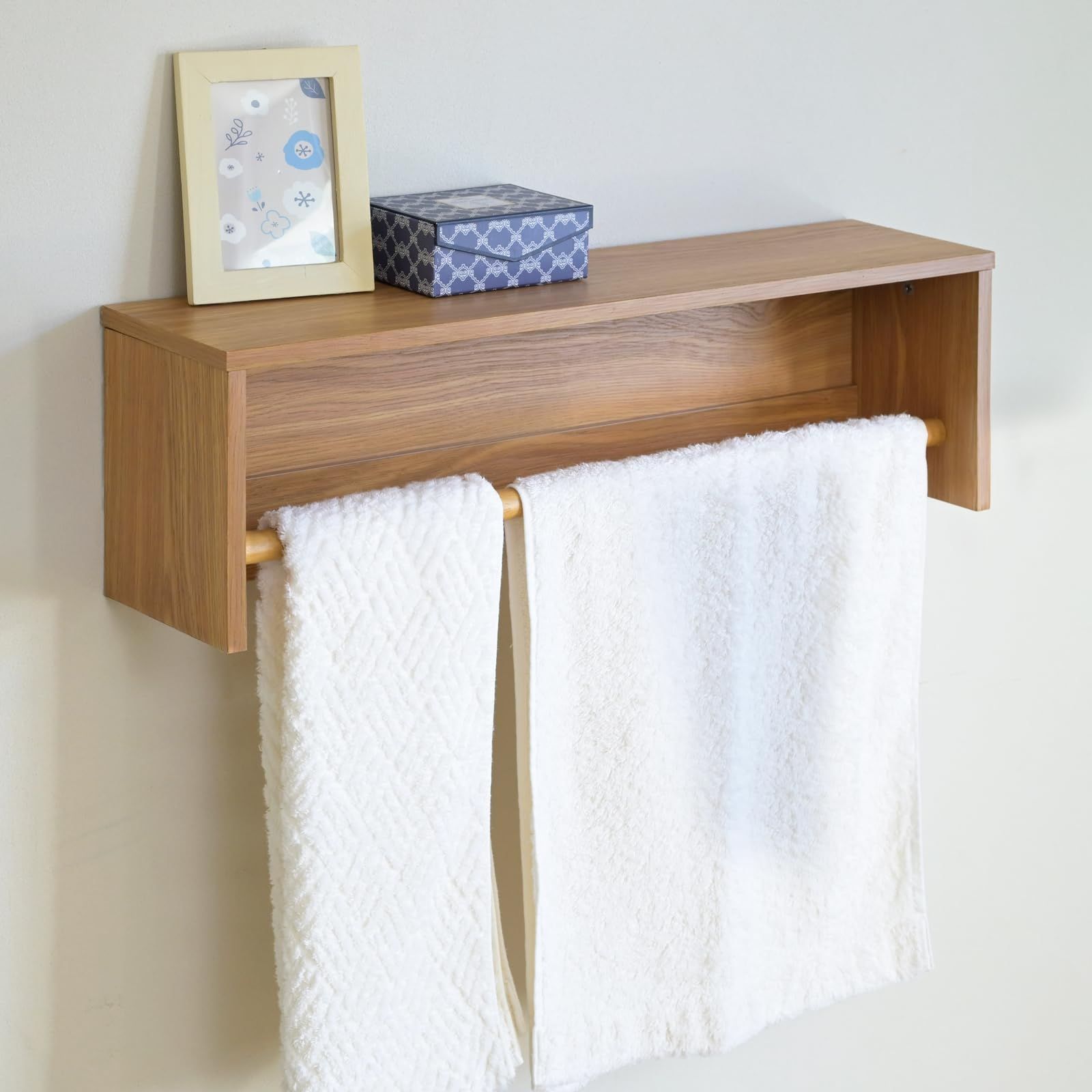 FWH-1(OAK) オーク 組立品 省スペース アートウォールユニット 幅60