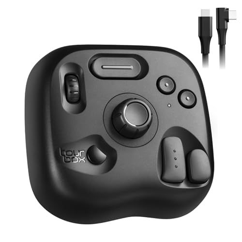 迅速に発送】TourBox Lite エントリー左手デバイス・片手キーボード