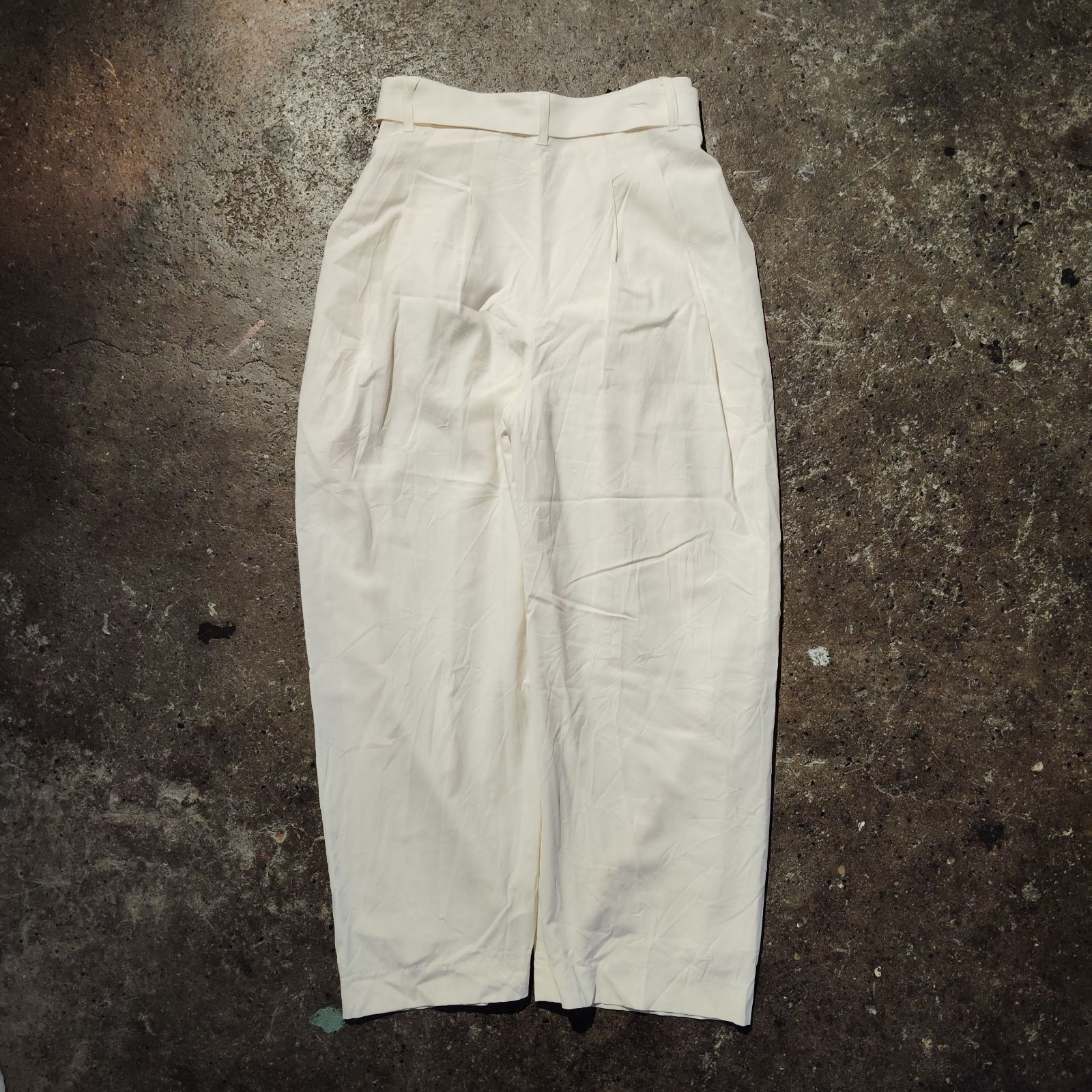 deres ウエストリボン ドレープパンツ DER23AW-PT-001 デレス タック