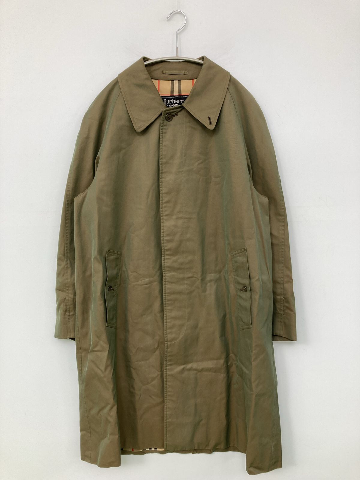 Burberrys バーバリーズ ステンカラーコート カーキ - メルカリ
