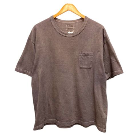 ビズビム VISVIM 0123105010008 23SS Tシャツ クルーネック 天然染色 