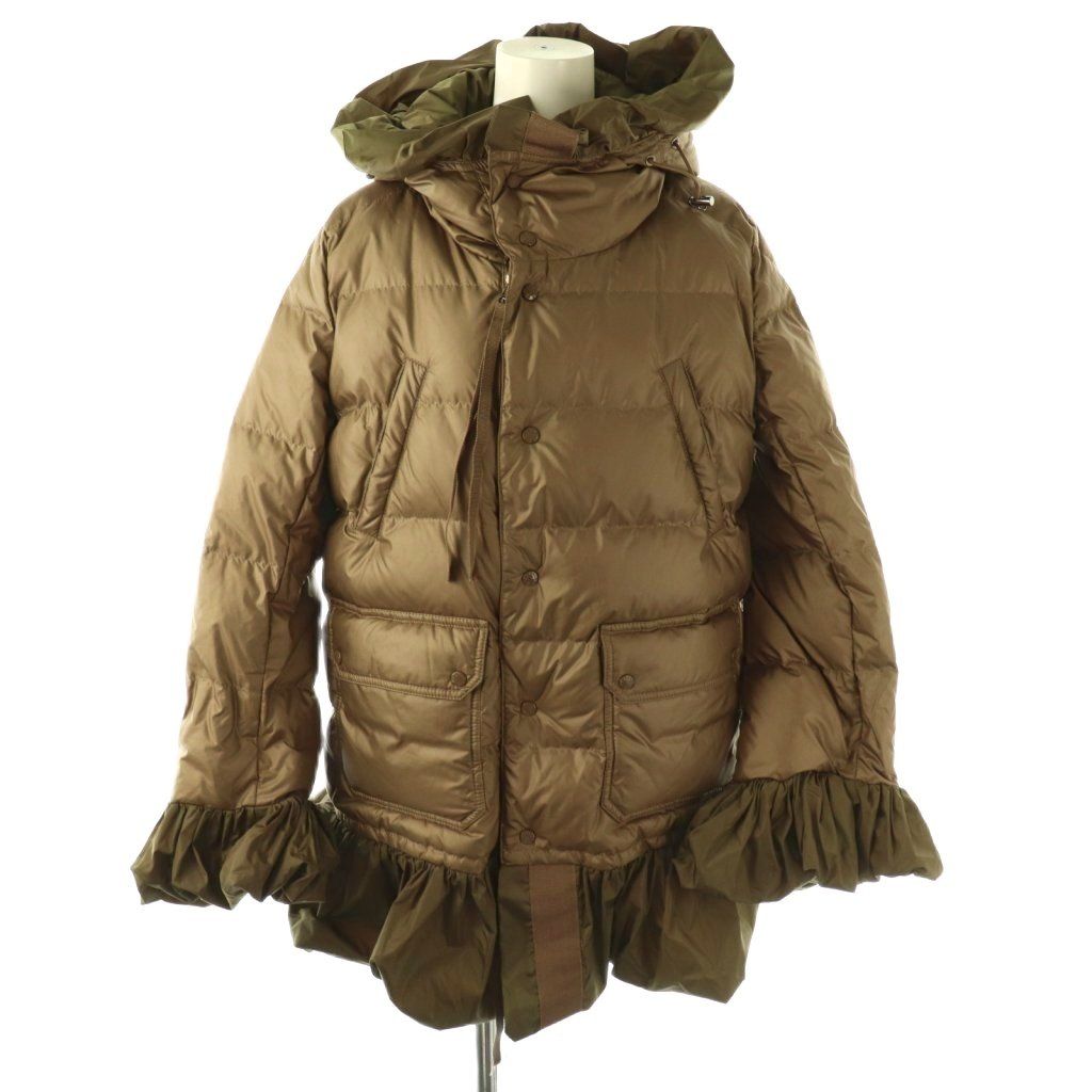 モンクレール MONCLER ×Sacai SERI ダウンジャケット フード 1 