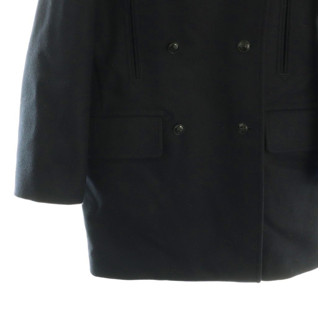 イエナ IENA 25AW メルトンウール ピーコート ダブル 36 ネイビー /HK