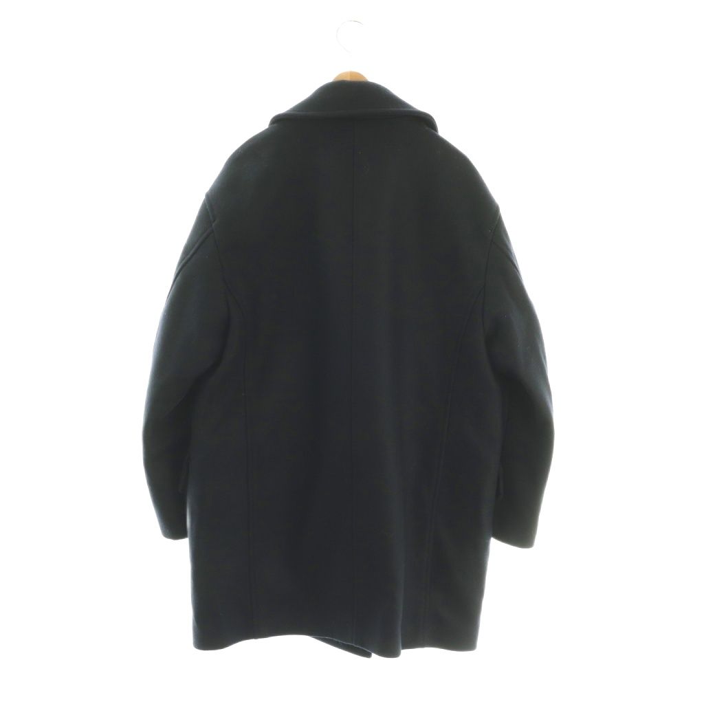 イエナ IENA 25AW メルトンウール ピーコート ダブル 36 ネイビー /HK